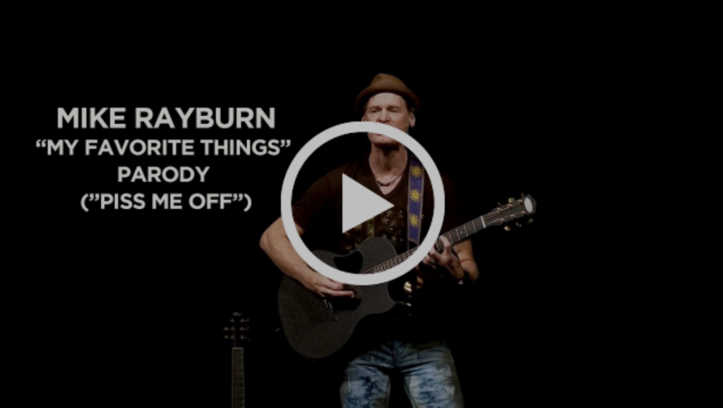 my favorite things parody mike rayburn funny guitarist comedian featured